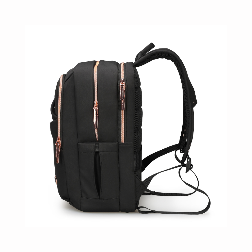 Nike Performance Rucksack Rosegold Laptop Backpack Black And Rose Gold Backpack KATY ROSE NG Black L+ Nike Performance Rucksack Rosegold Laptop Backpack Black And Rose Gold Backpack KATY ROSE NG Black L+