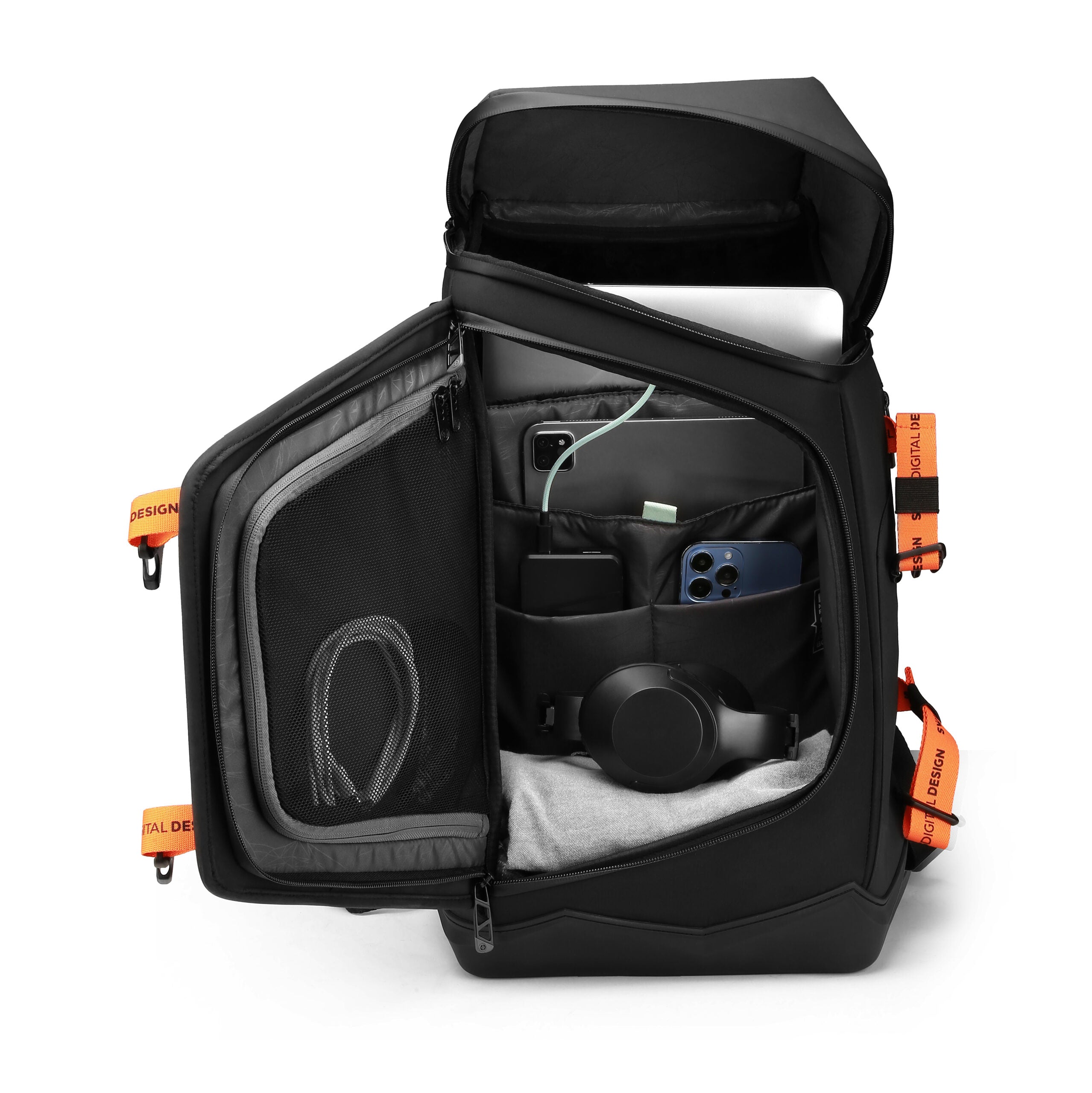 SEON Black L+ Backpack – Swissdigital Europe GmbH
